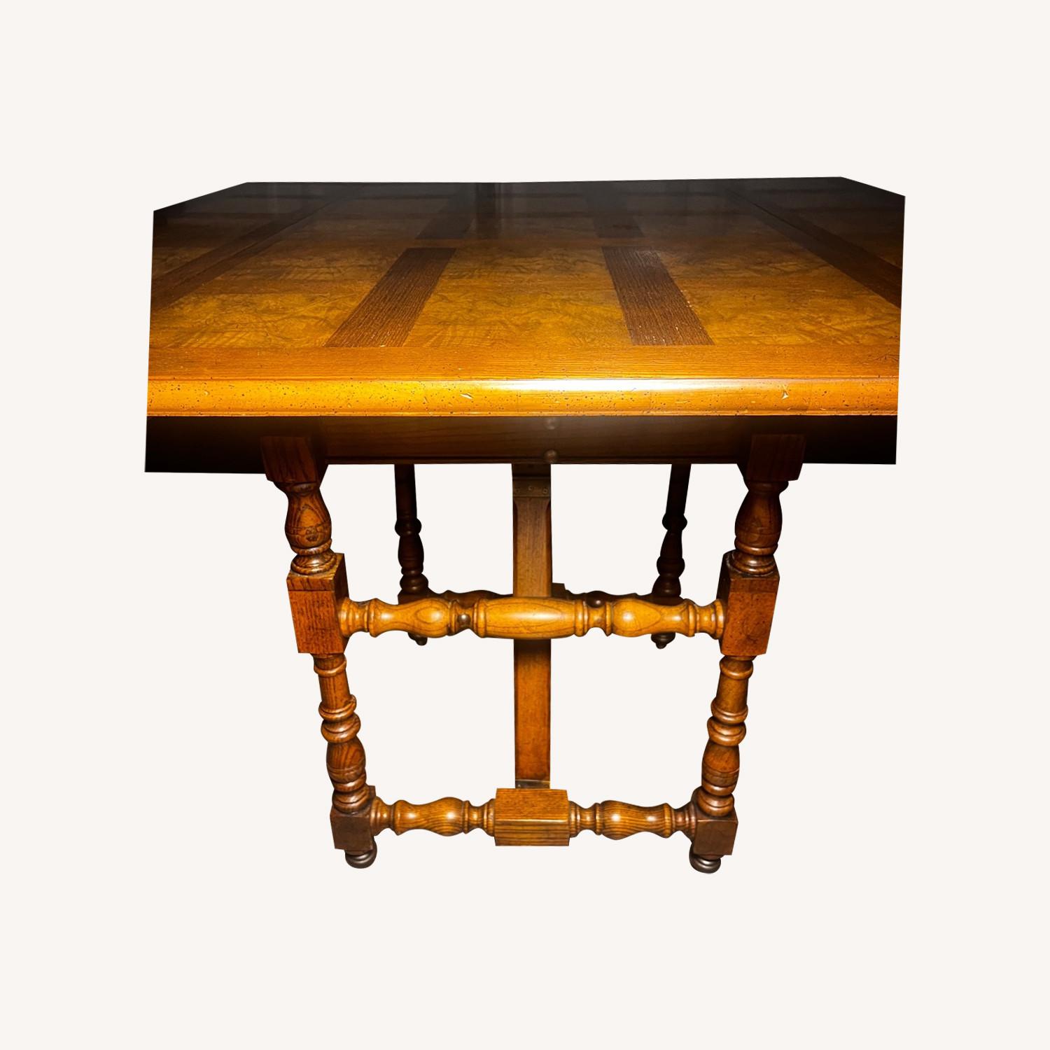 Baker Extendable Drop Leaf Table - image-0