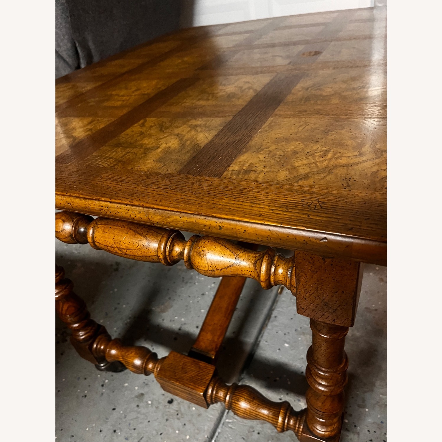 Baker Extendable Drop Leaf Table - image-7