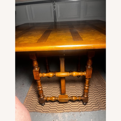Used Baker Extendable Drop Leaf Table  for sale on AptDeco