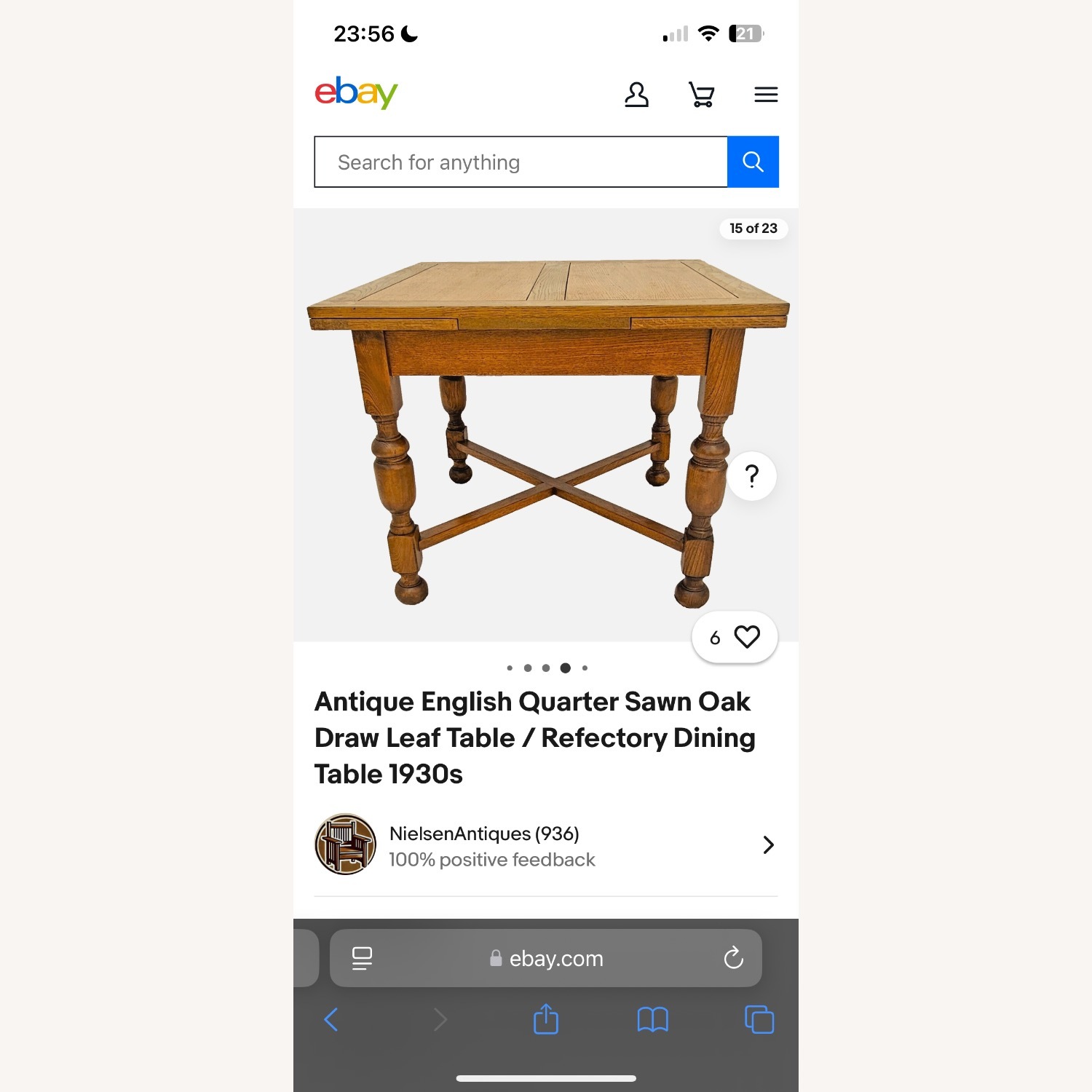 Baker Extendable Drop Leaf Table - image-14