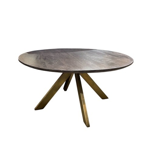 Used Bloomhome Carter Wooden Iron Coffee Table Large for sale on AptDeco