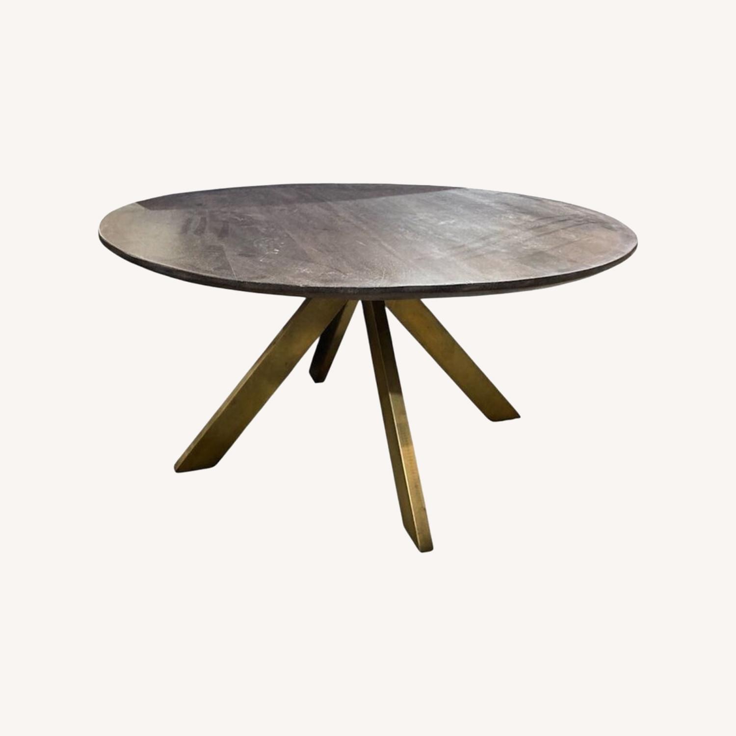 Bloomhome Carter Wooden Iron Coffee Table Large - image-0