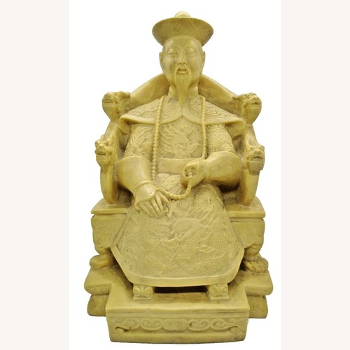 Used Antique Chinese Carved Stone Qianlong Emperor for sale on AptDeco