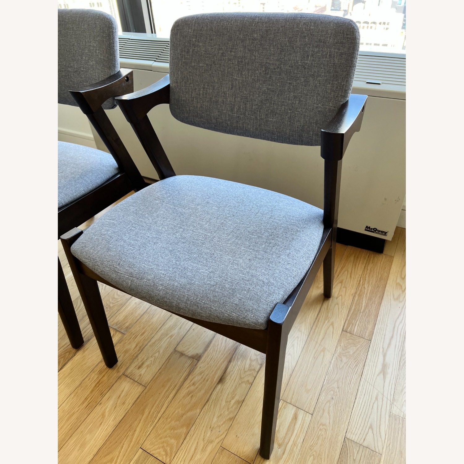 Set of 2 Mid-Century Modern Dining Chairs - image-2