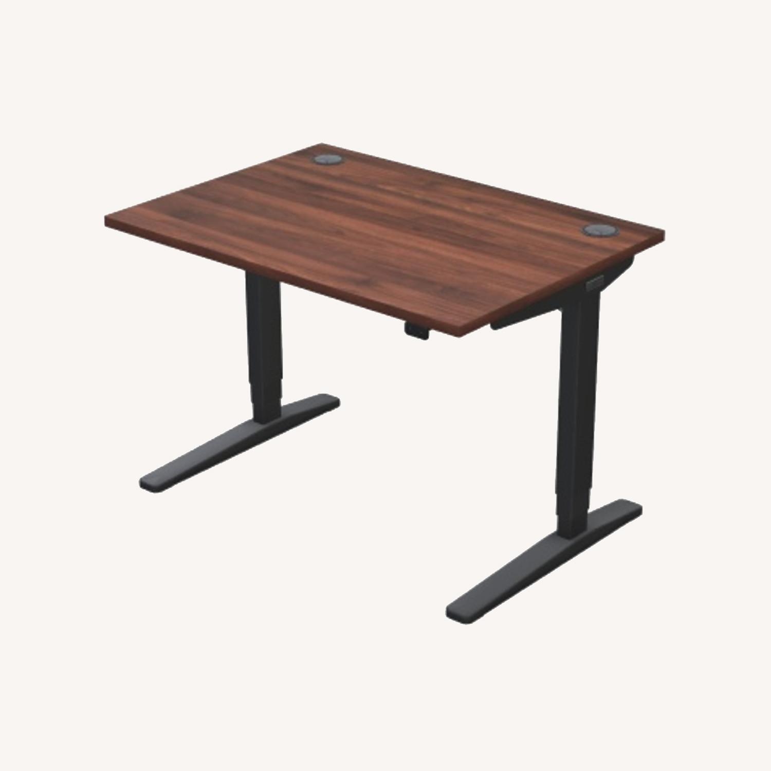 Uplift V2 Standing Desk – 42"x24" Walnut Laminate - image-0