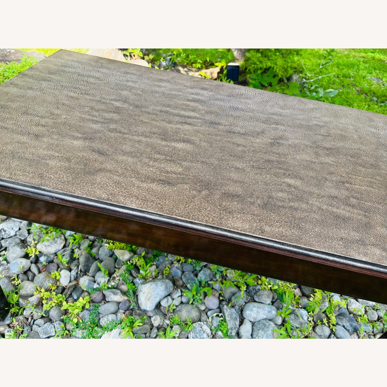 Vintage Shagreen Top Coffee Table - image-7