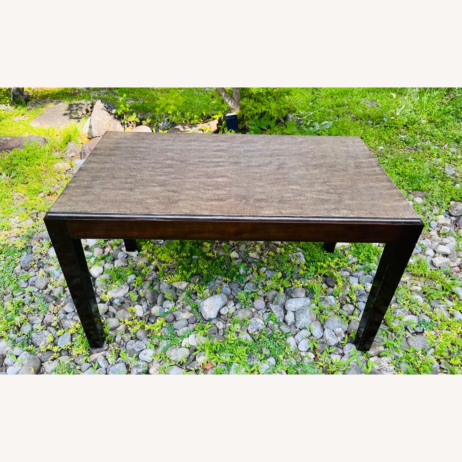 Vintage Shagreen Top Coffee Table - image-6