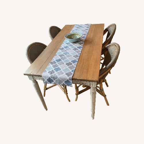 Used Serena and Lily Riviera Dining Set for sale on AptDeco