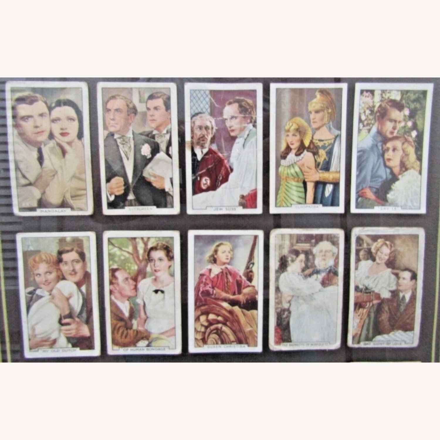 Antique Framed Will's Cigarettes Cards circa 1900 - image-4