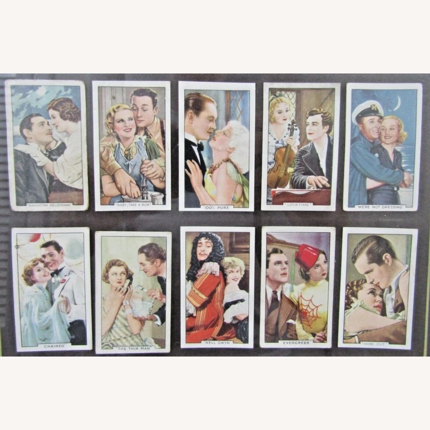 Antique Framed Will's Cigarettes Cards circa 1900 - image-3