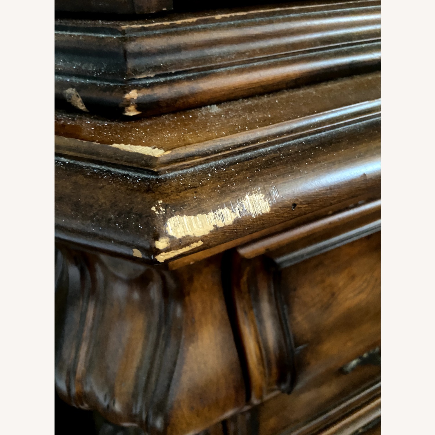 Large Vintage Armoire / Wardrobe - image-4