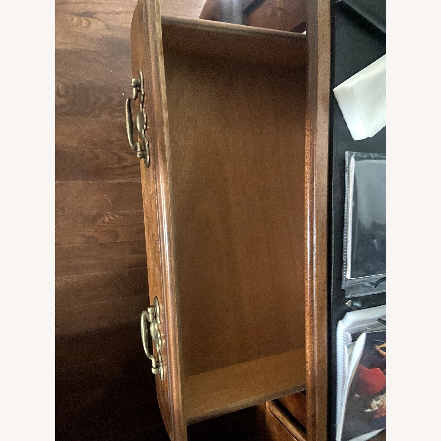 Vintage Dark Brown Console / Hall Table - image-3