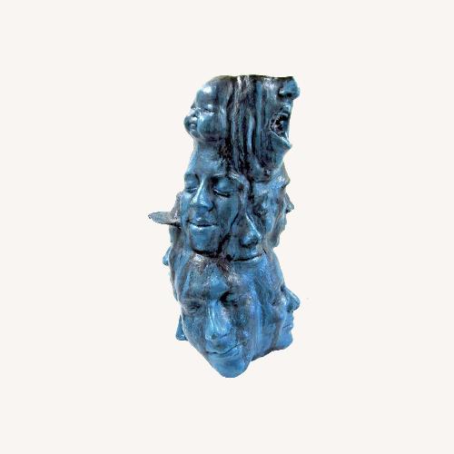 Used Post-Modern Multi-Face Sculpture Olivia Beens for sale on AptDeco