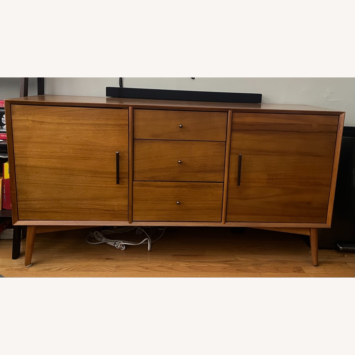 Mid-Century Media Console (58") - image-1