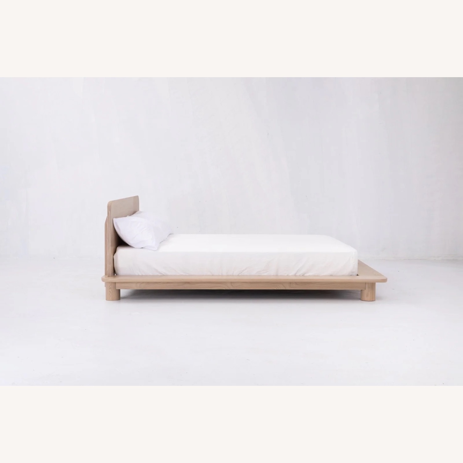 King Size Natural Wood Kiral Bed - image-2