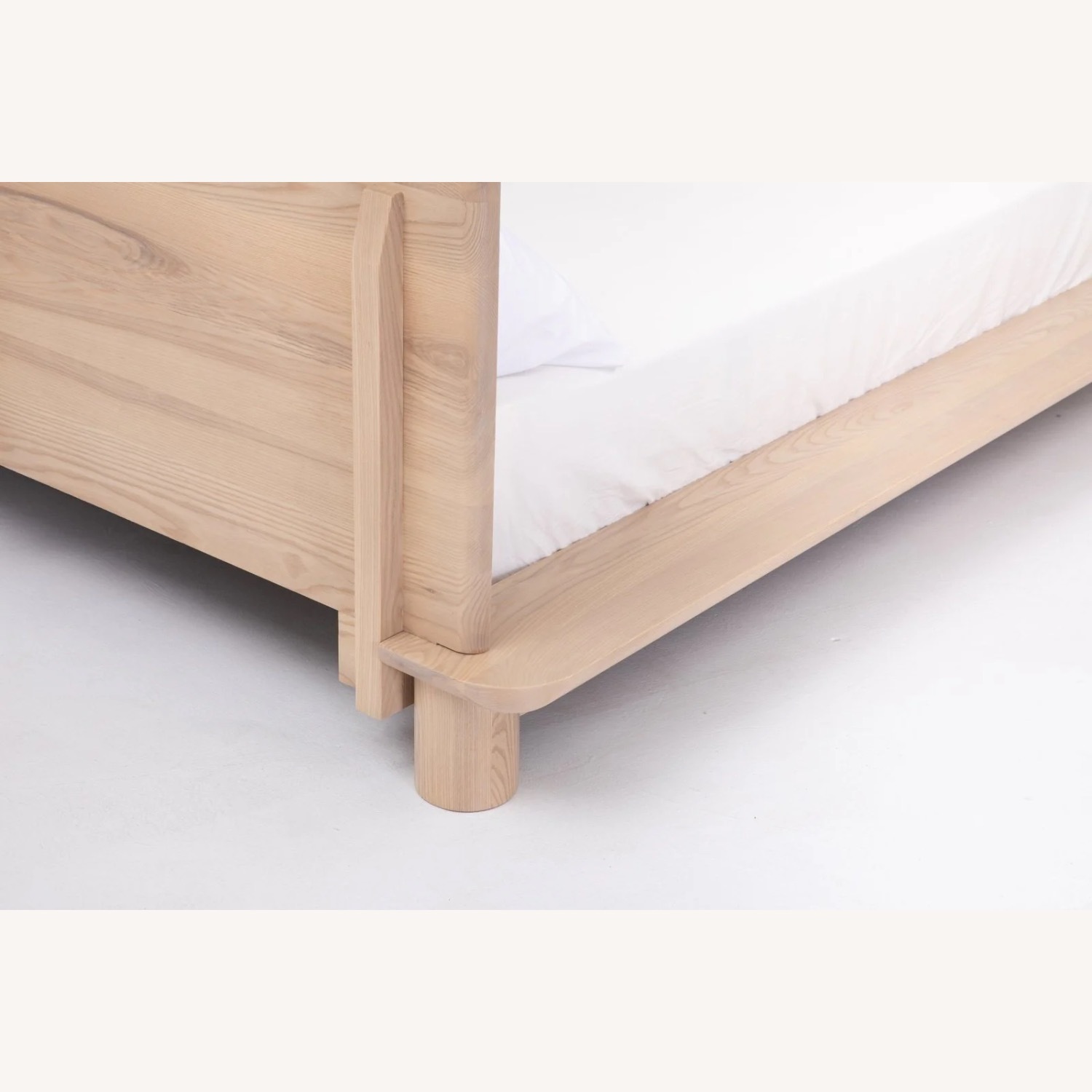 King Size Natural Wood Kiral Bed - image-4