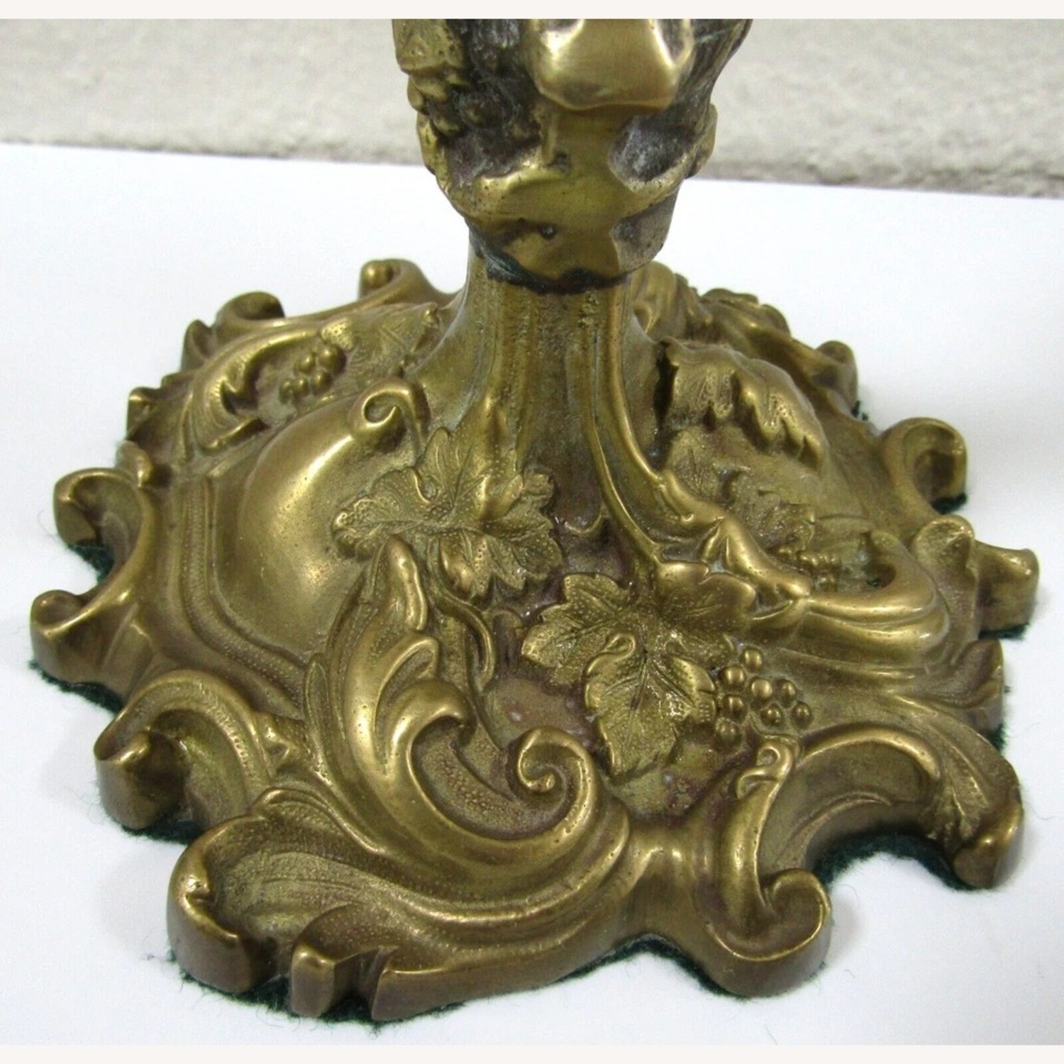 Pair French Rococo Revival Candlesticks - image-4