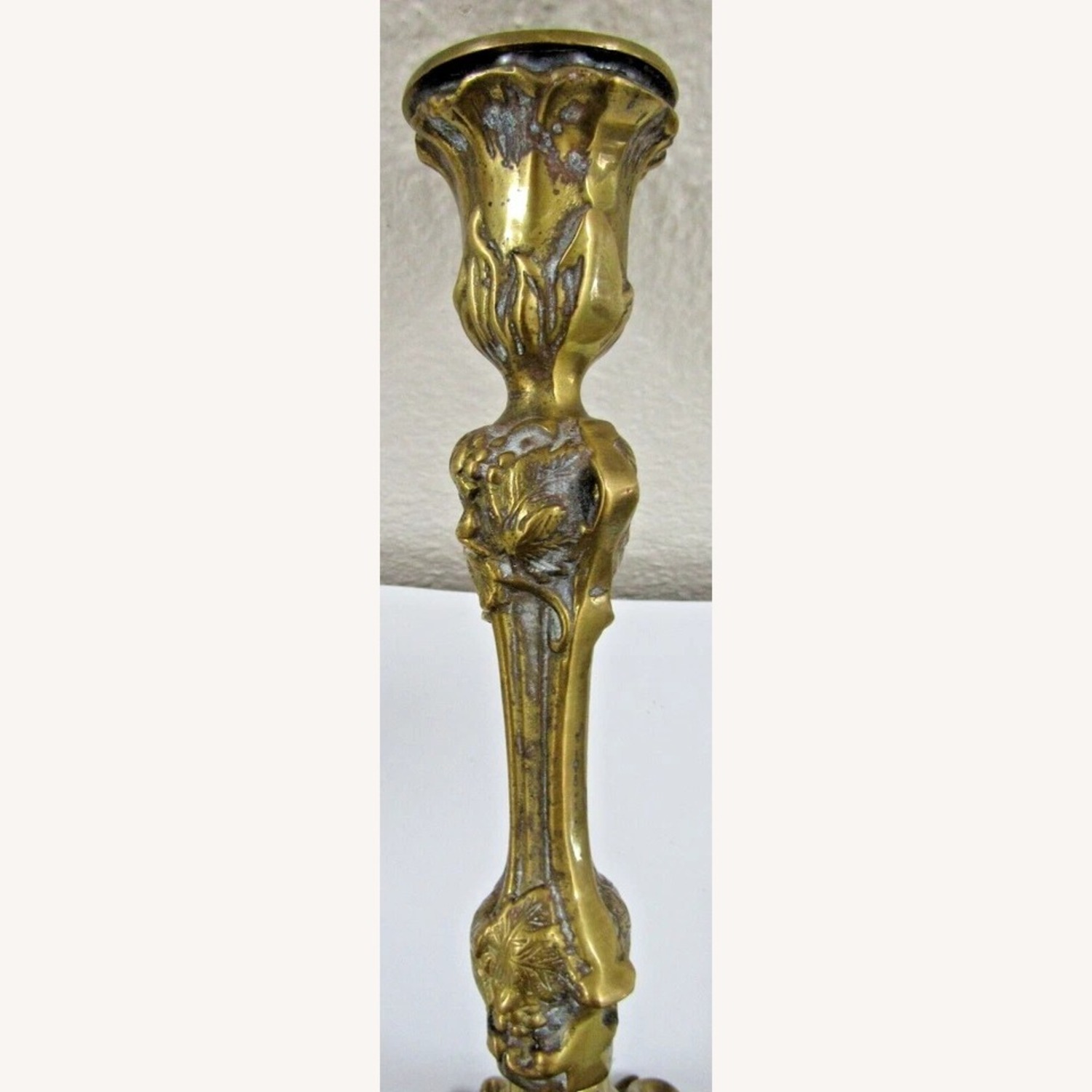 Pair French Rococo Revival Candlesticks - image-8