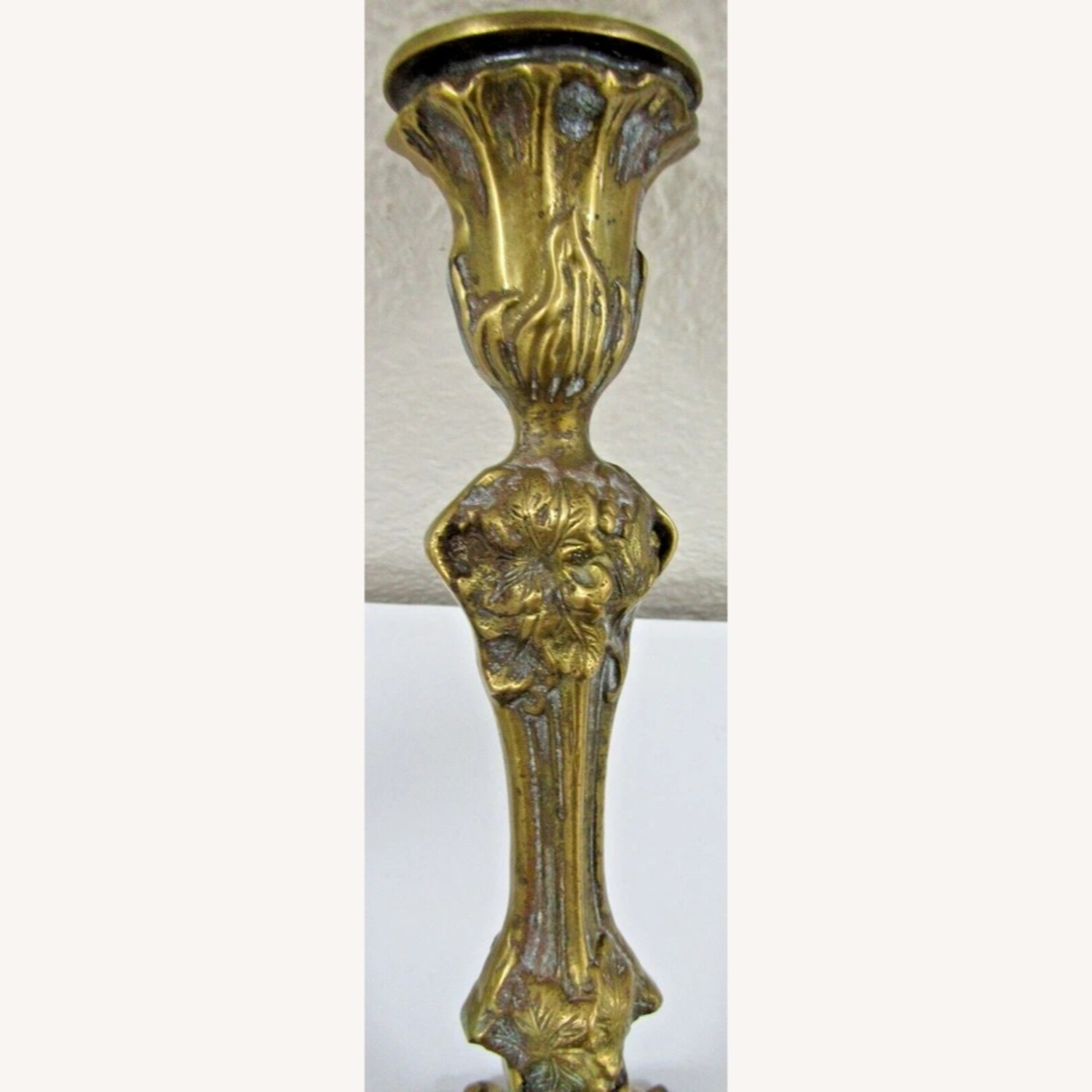 Pair French Rococo Revival Candlesticks - image-7