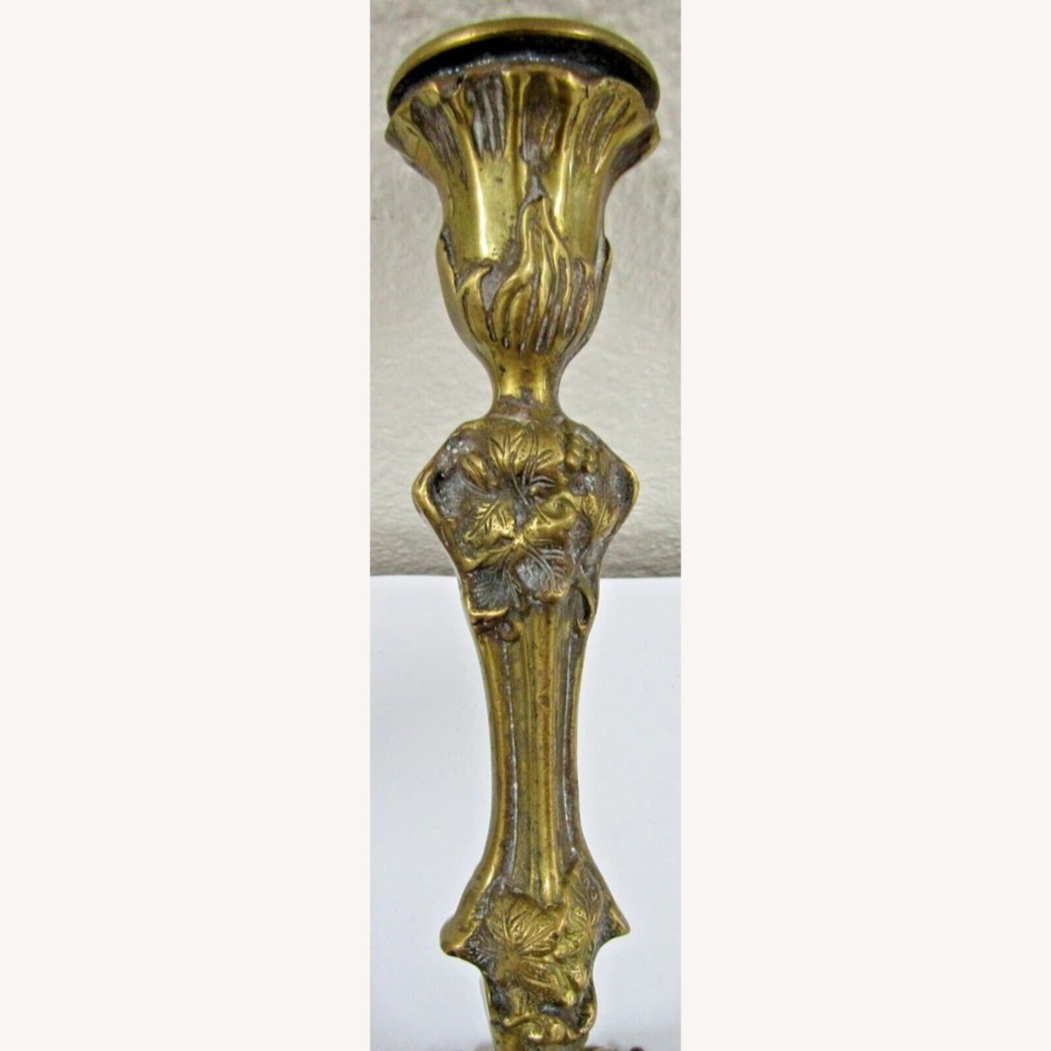 Pair French Rococo Revival Candlesticks - image-9