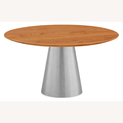 Used w Room & Board Decker Wood Walnut Top for sale on AptDeco