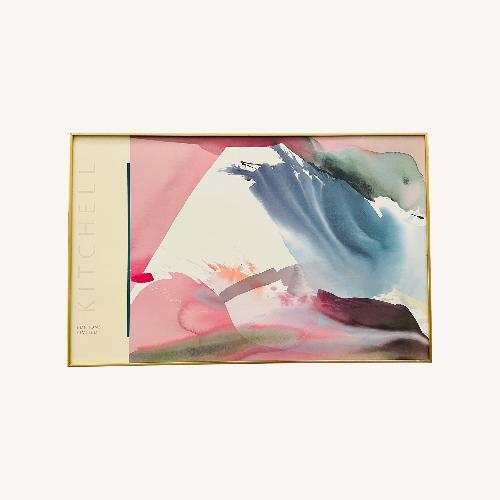 Used Vintage Abstract Litho Print Peter Kitchell for sale on AptDeco