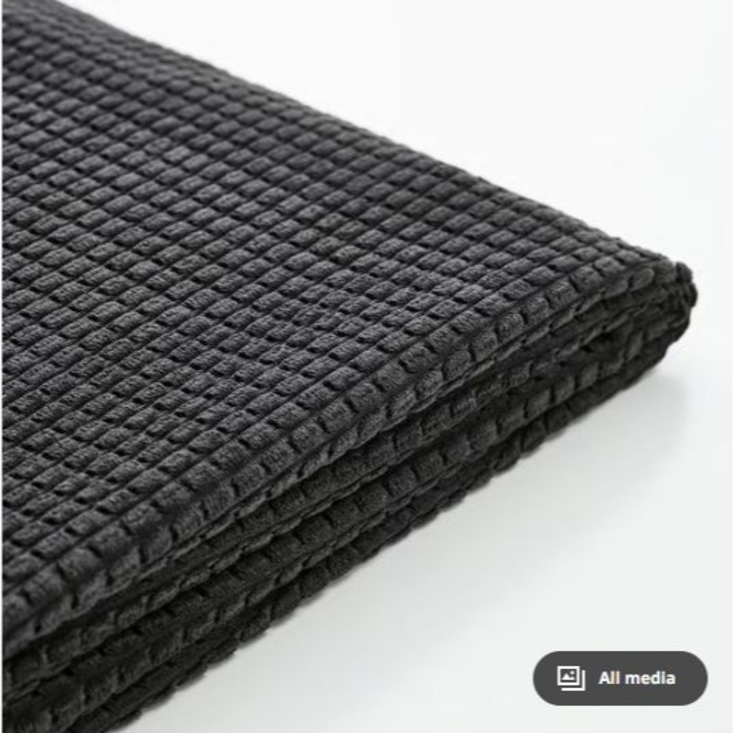 IKEA KLIPPAN Loveseat, Grey and Red Cover - image-3