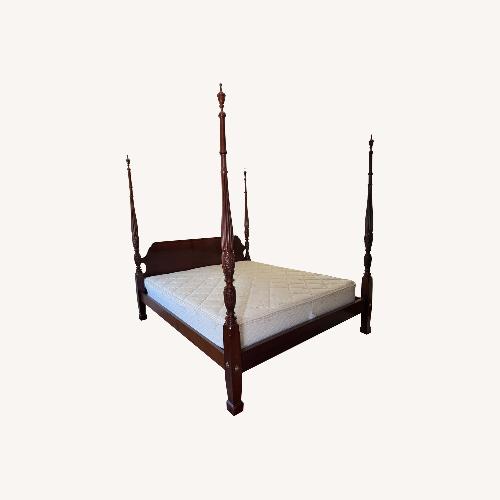 Used Ethan Allen King Size bed for sale on AptDeco