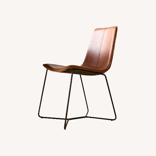 Used Slope Leather Dining Chairs (x4) for sale on AptDeco