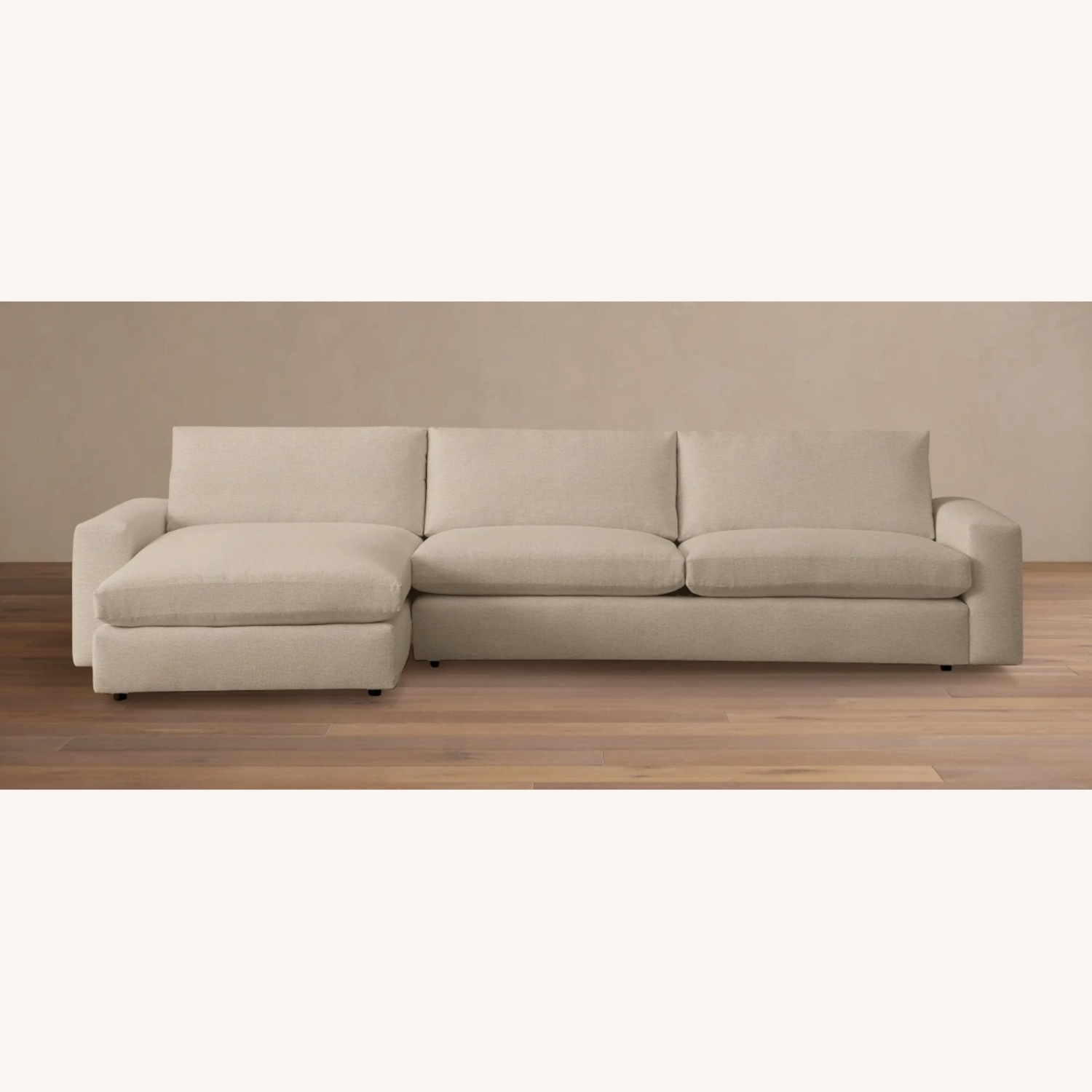 Kipton Wide Arm Two-Piece Chaise Sectional - image-8