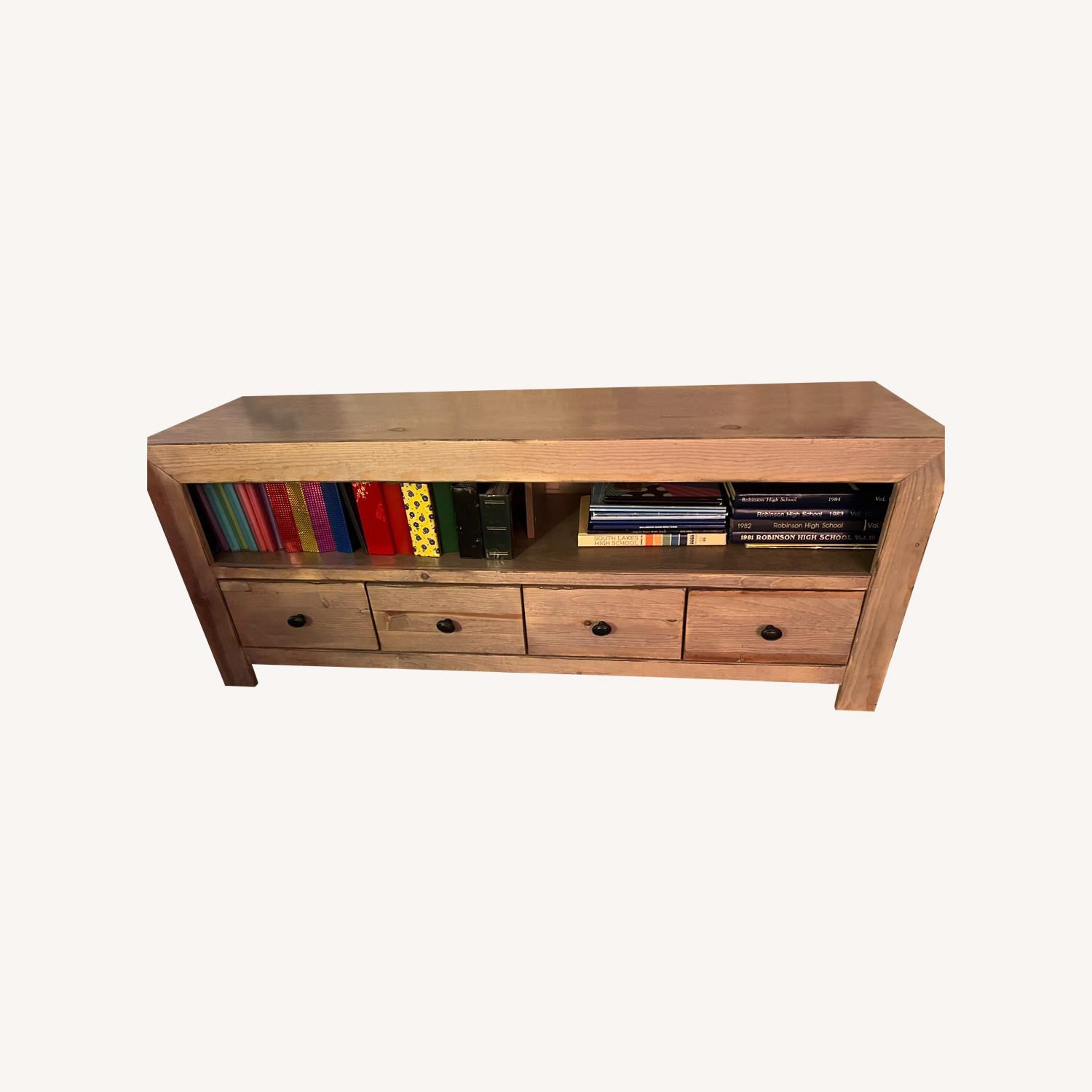 Console with Shelves and Drawers - image-0
