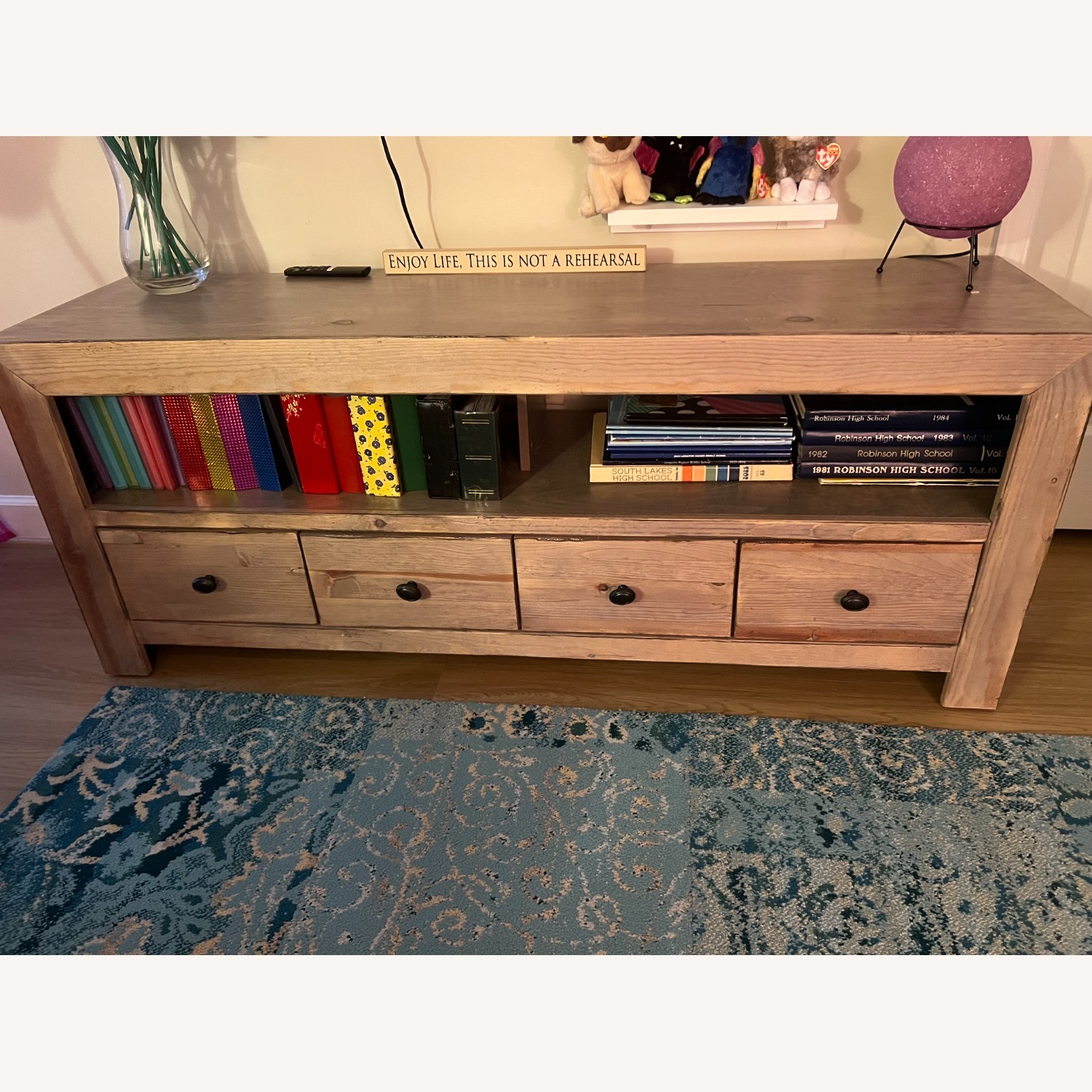 Console with Shelves and Drawers - image-1