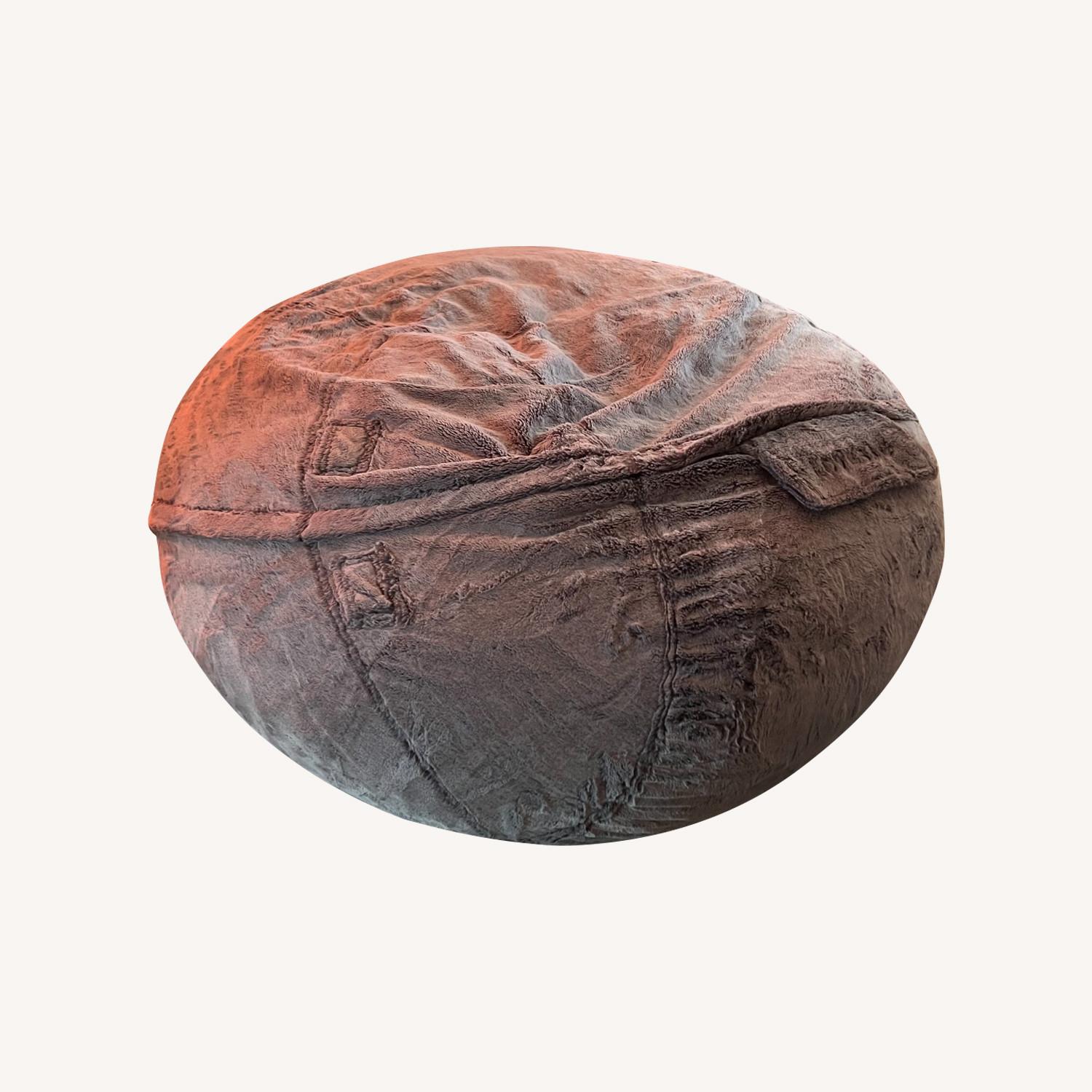LoveSac Movie Sac Gray - image-0