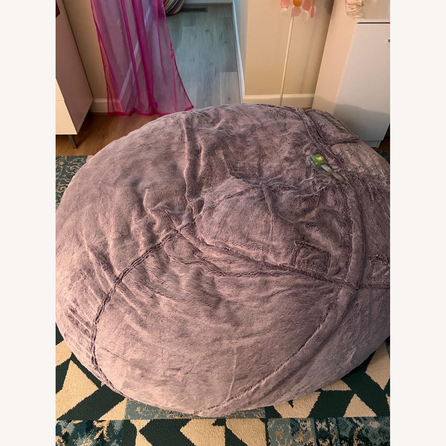 LoveSac Movie Sac Gray - image-1