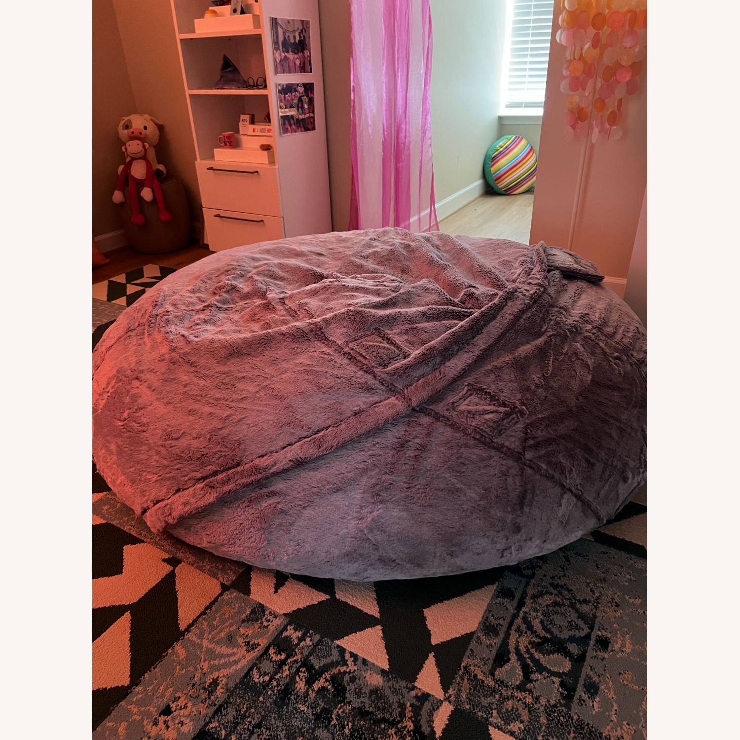 LoveSac Movie Sac Gray - image-3
