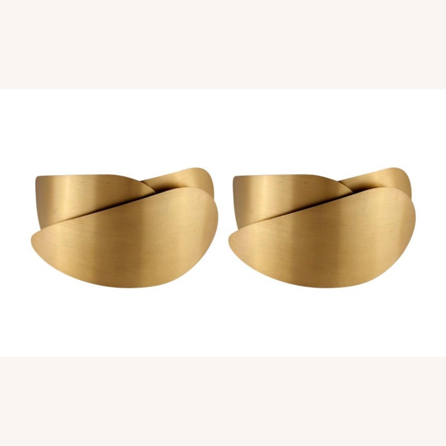 Brushed Brass Sconces - image-1