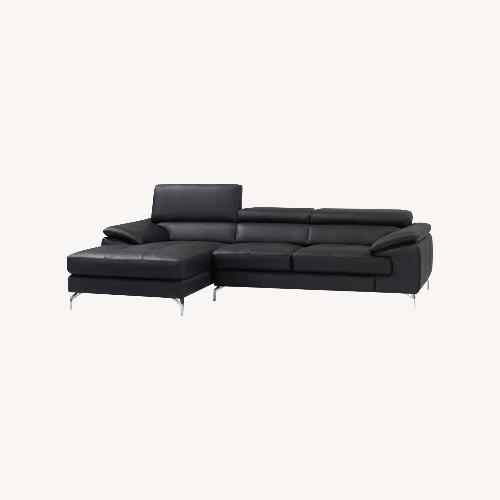 Used Grasmere Genuine Leather Sofa & Chaise for sale on AptDeco