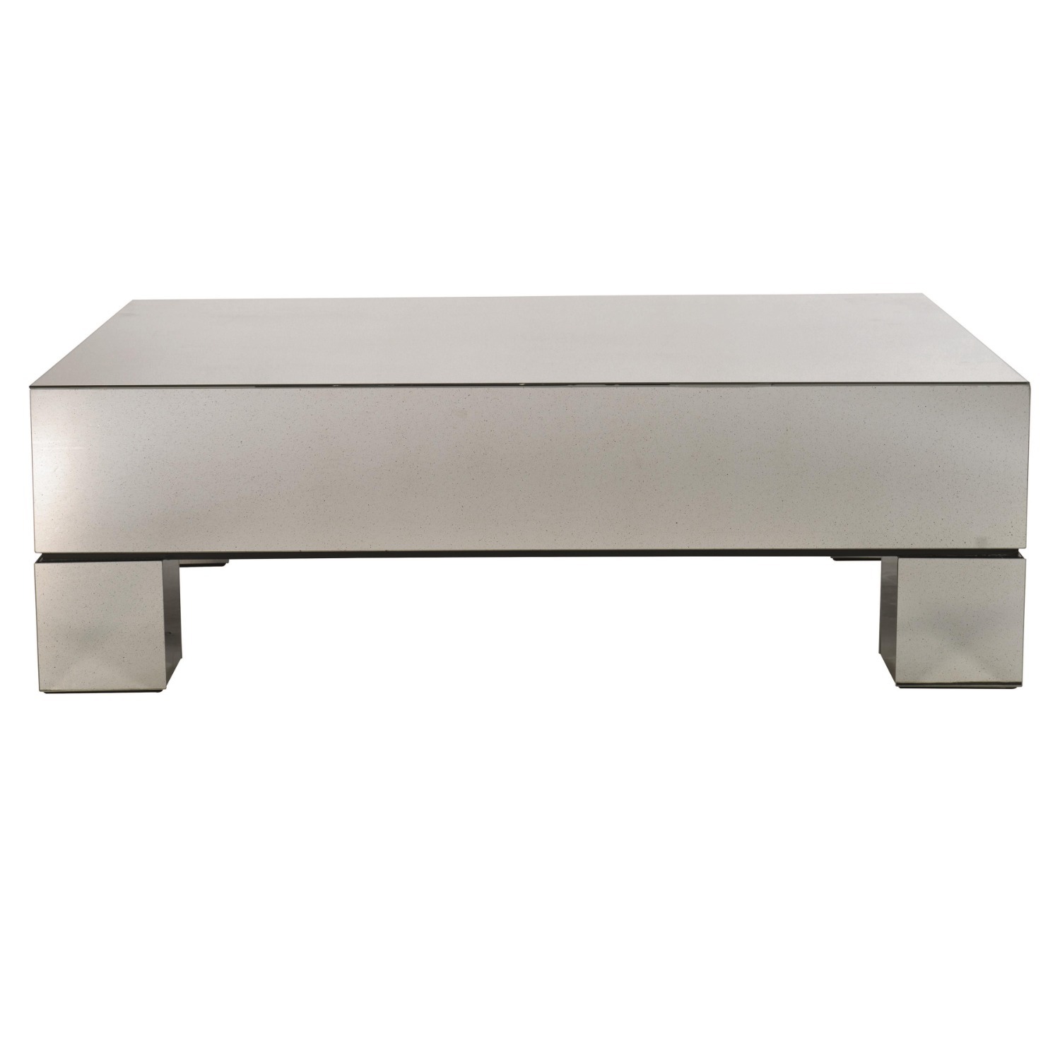 Mirrored Modern Coffee Table - image-0