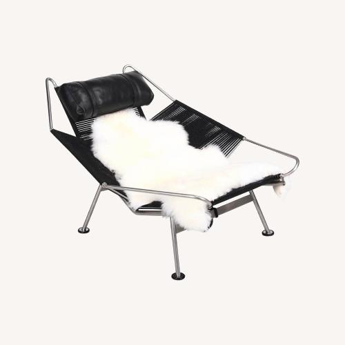 Used Flag Halyard Chair - Black Cord Color for sale on AptDeco