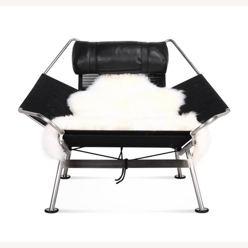 Used Flag Halyard Chair - Black Cord Color for sale on AptDeco