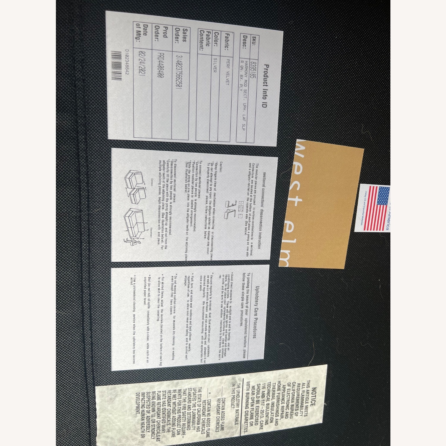 West Elm Sectional Sleeper Sofa With Storage - image-5