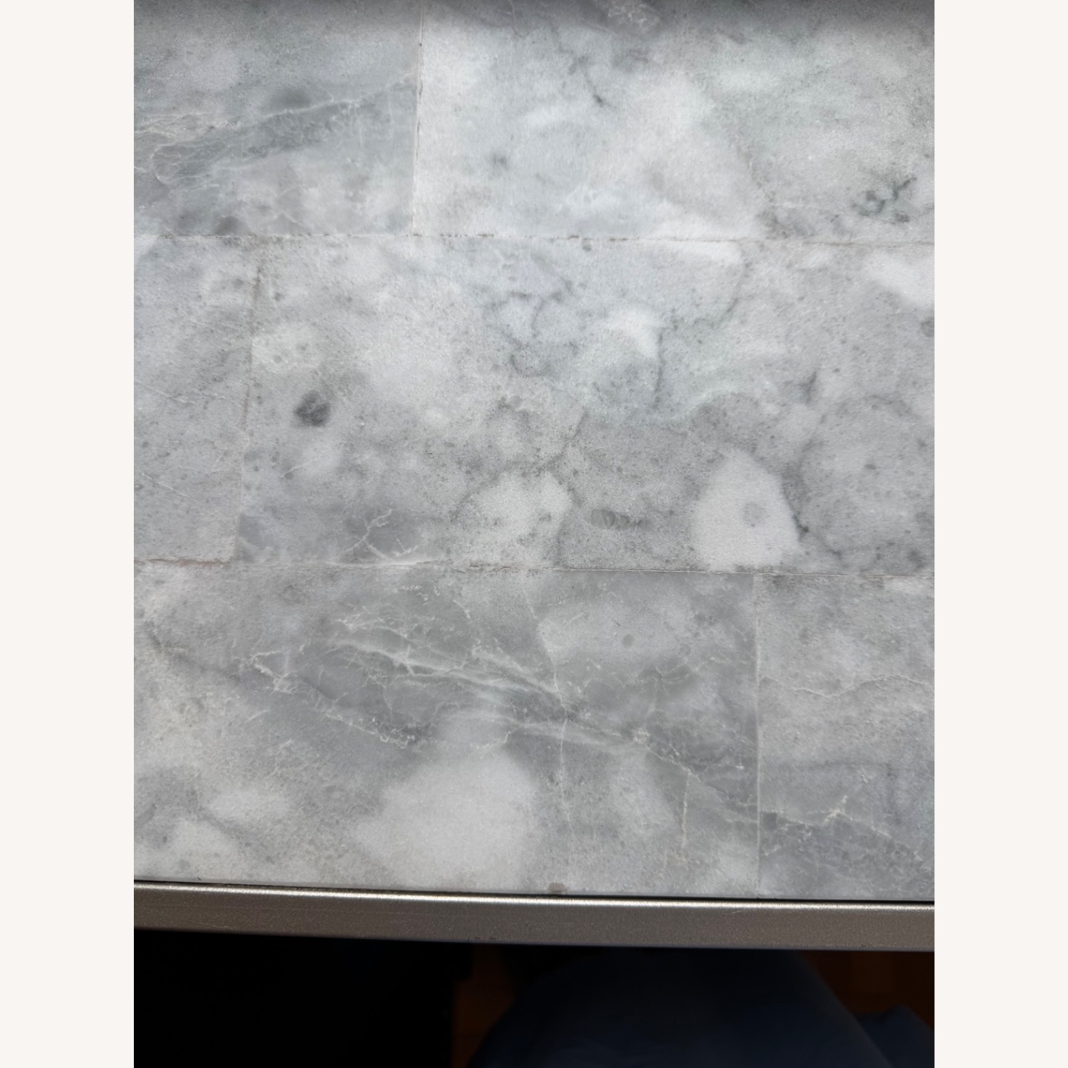Console Table Marble Top & Metal - image-2