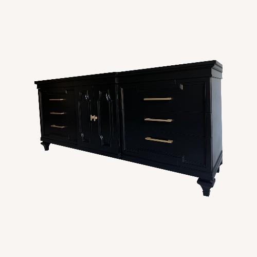 Used Black Thomasville Dresser for sale on AptDeco