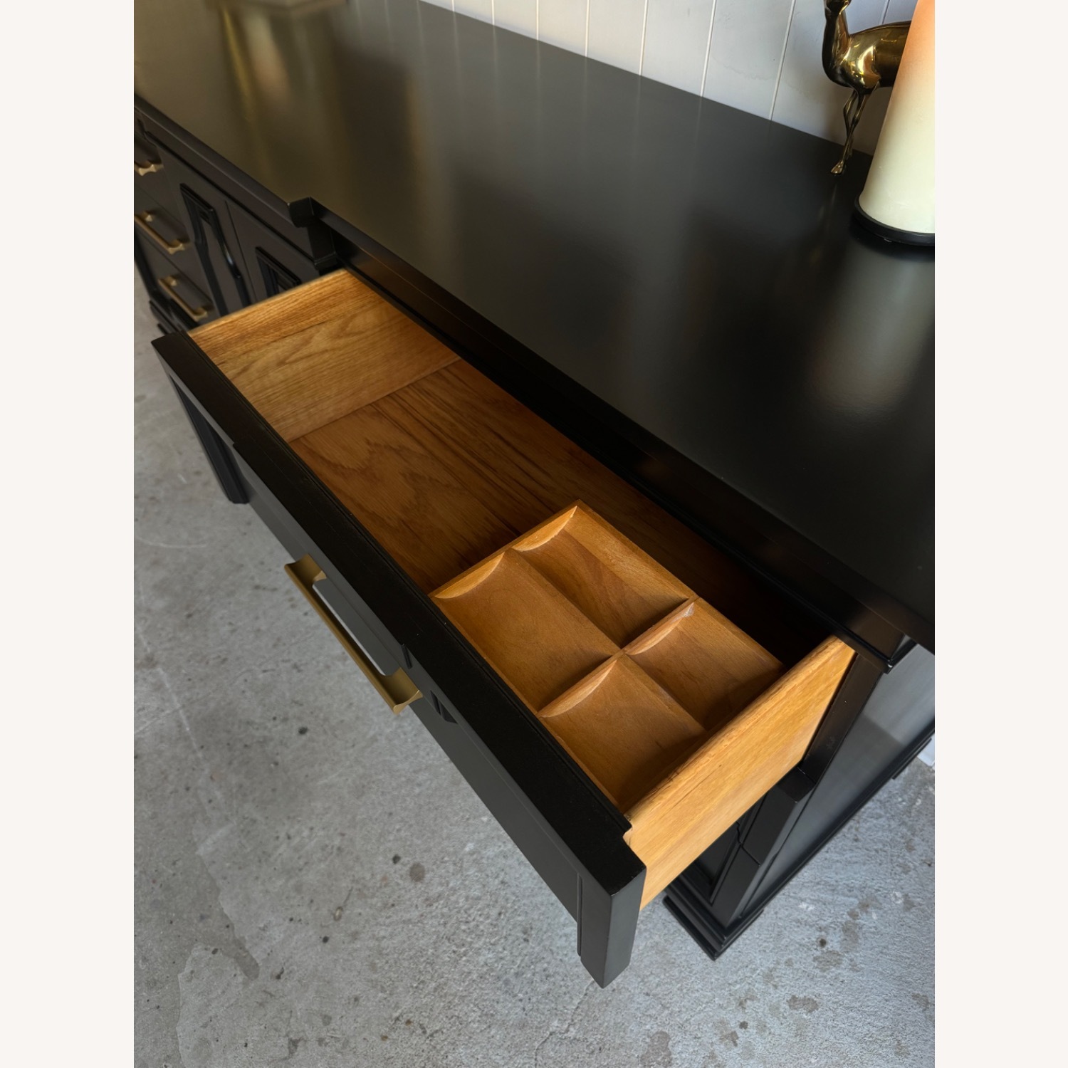 Black Thomasville Dresser - image-3