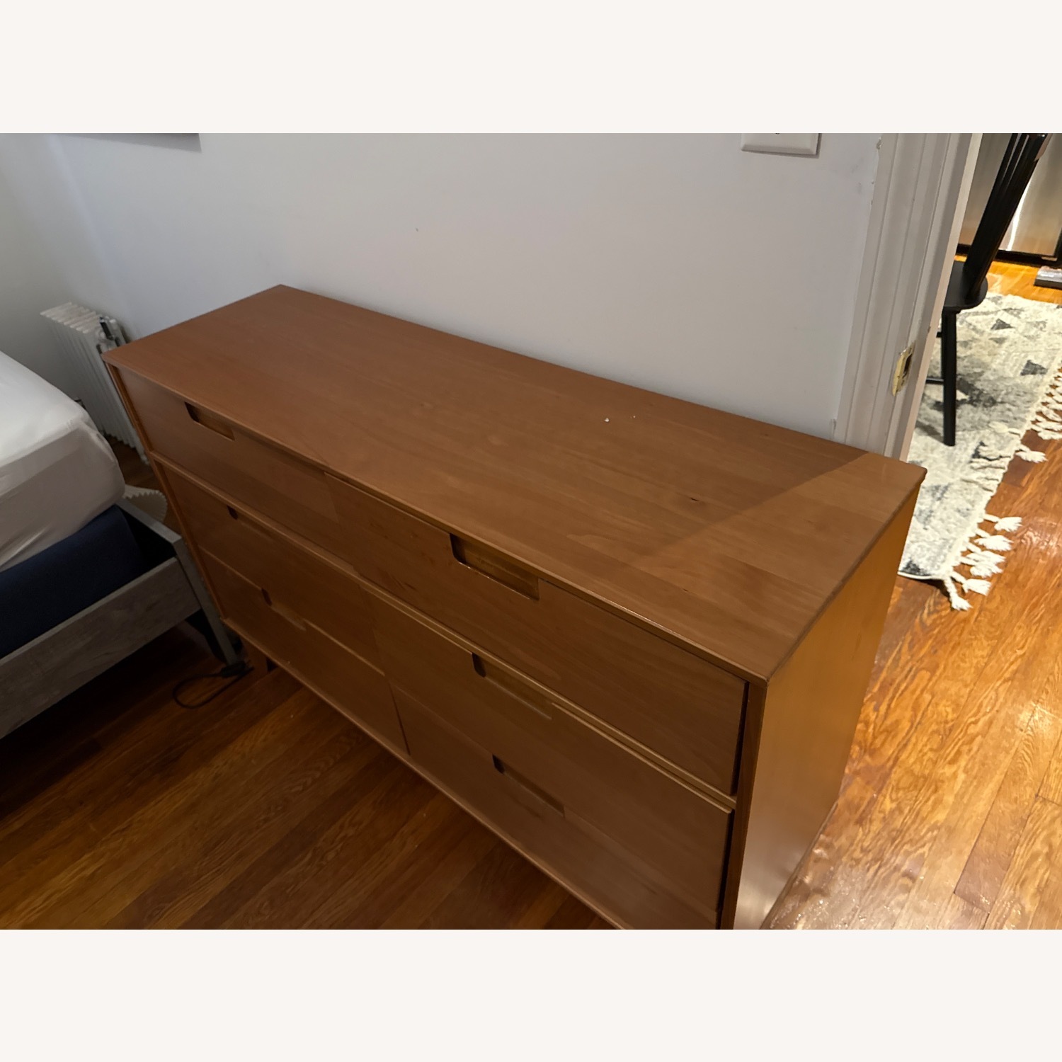 6 Drawer Wood Dresser - image-2
