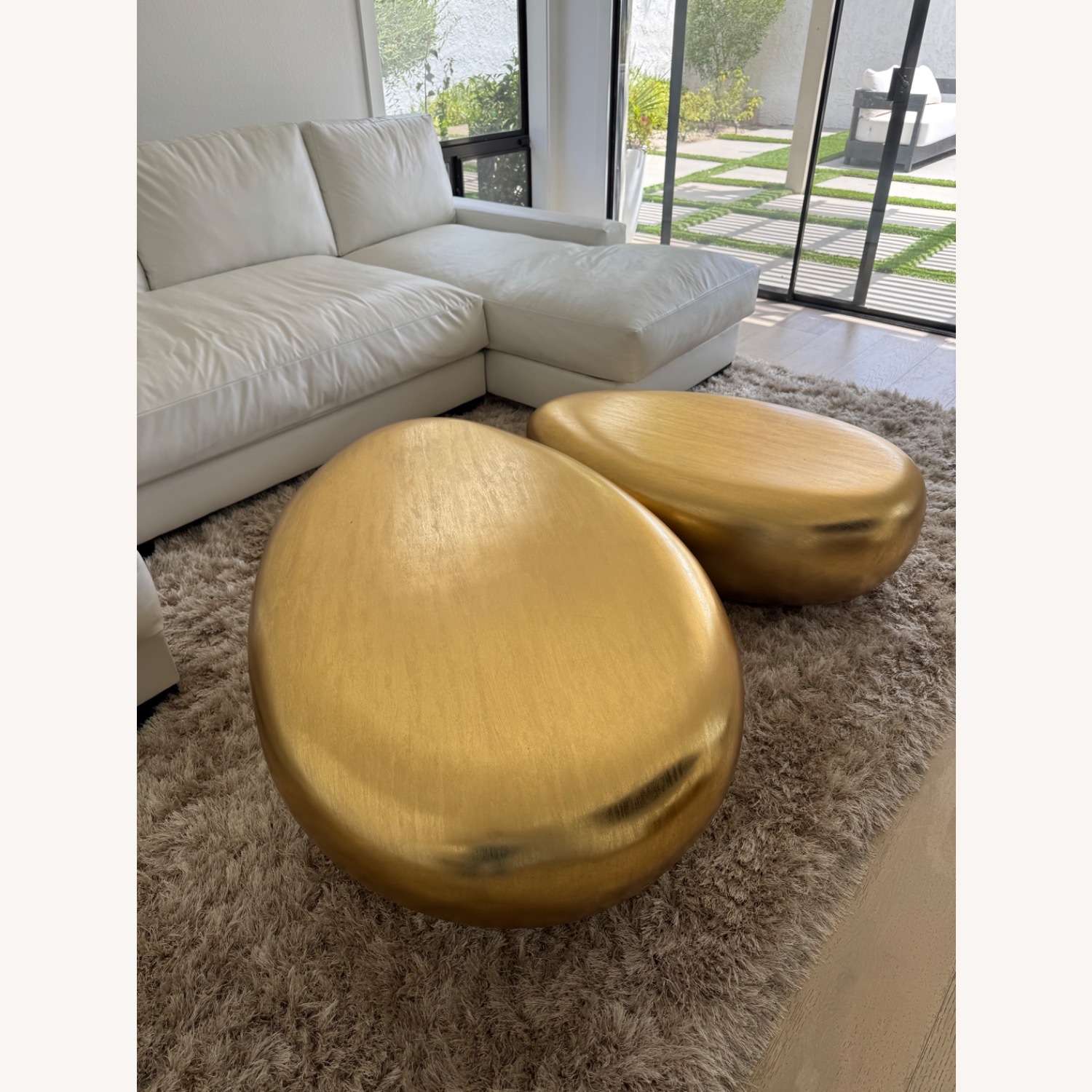 Perigold Golden Egg Coffee Table - image-1
