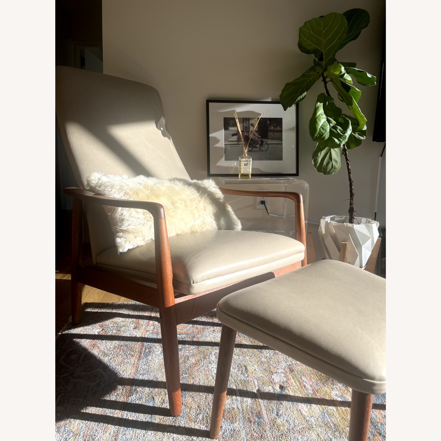 Teak Lounge Armchair by Soren J. Ladefoged - image-5