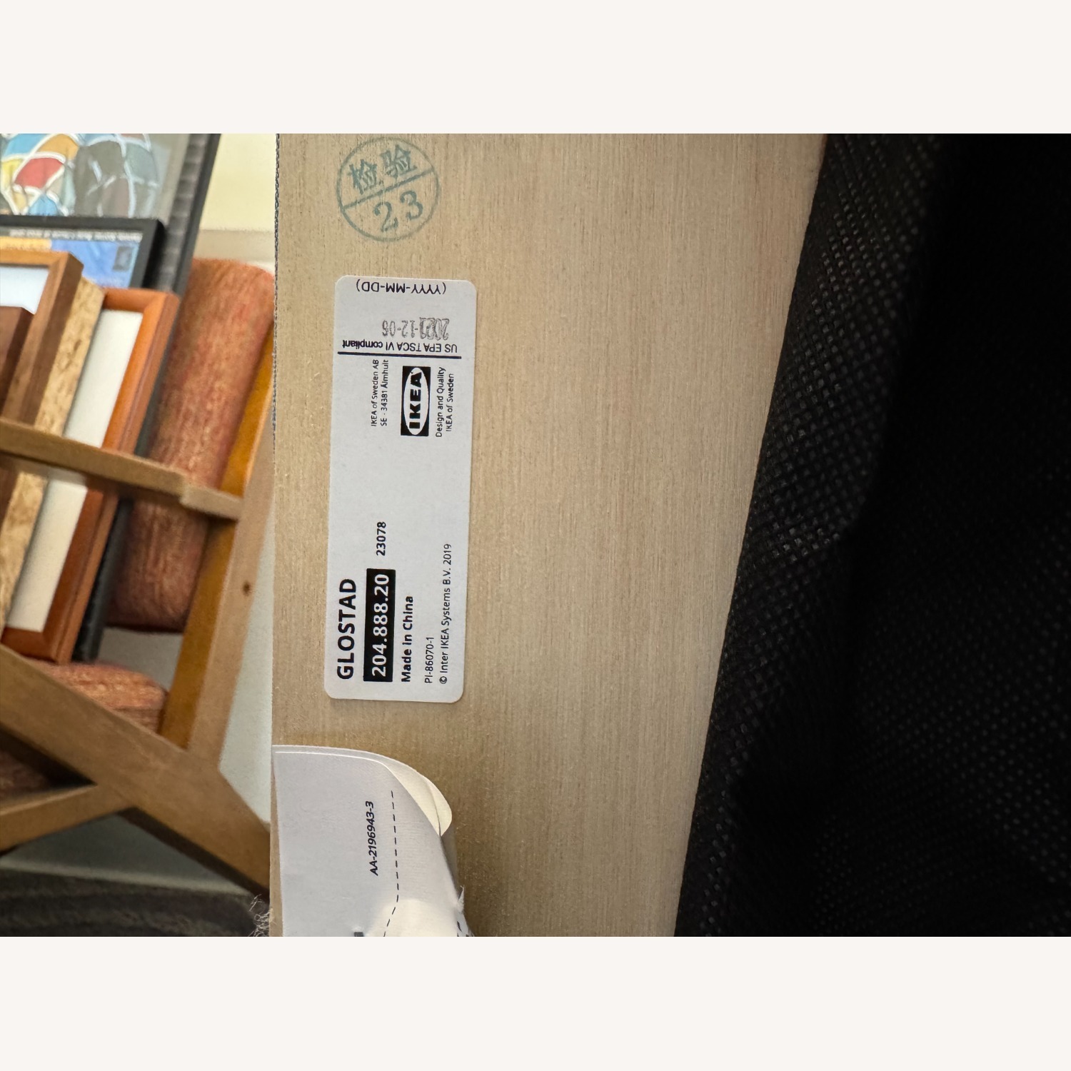 IKEA Glostad Loveseat in Knisa Medium Blue - image-3