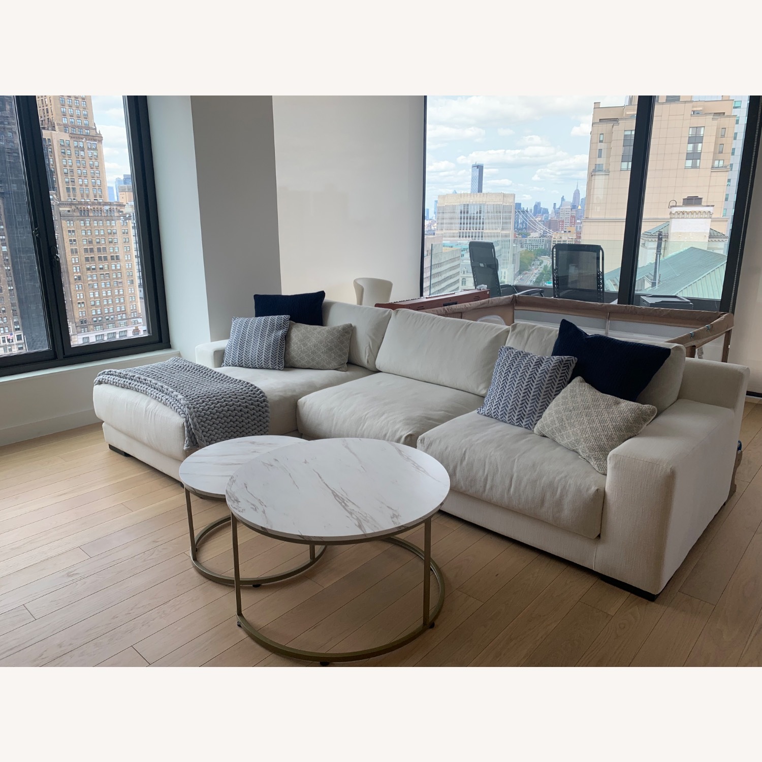 West Elm Sectional Sofa  - image-3