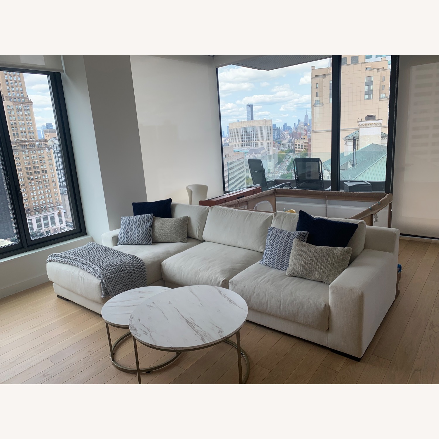 West Elm Sectional Sofa  - image-2